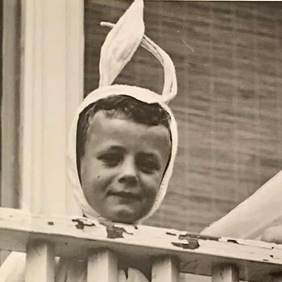 Matthew Curlewis as a child