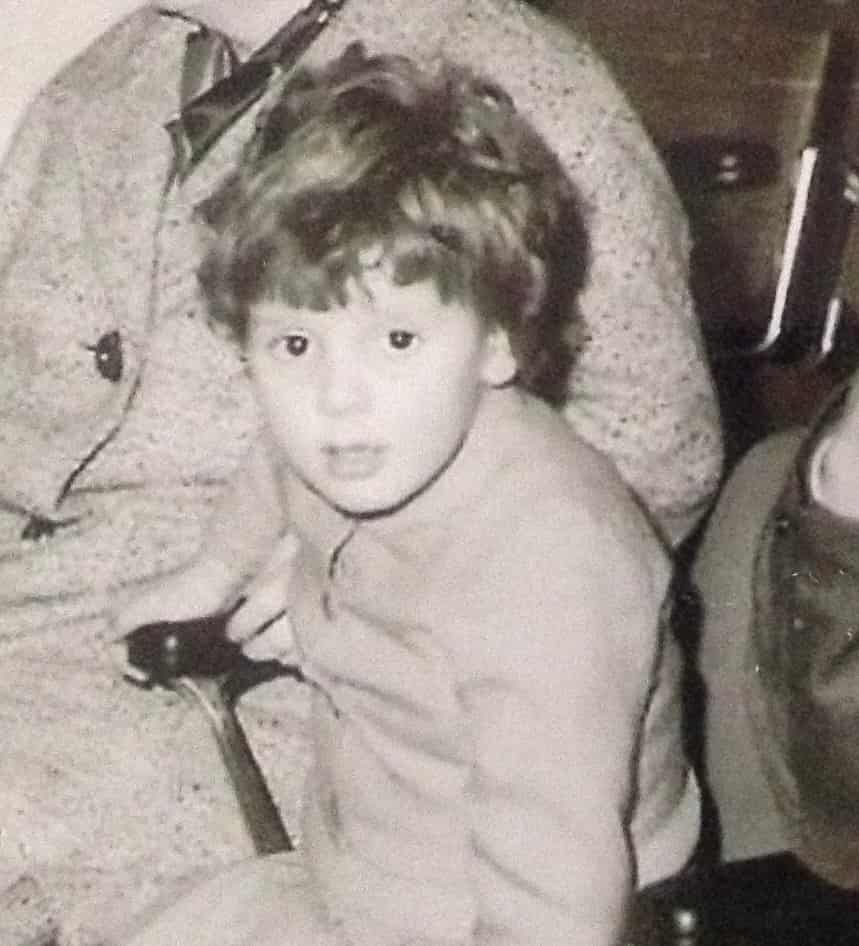 Martha Horstman as a child