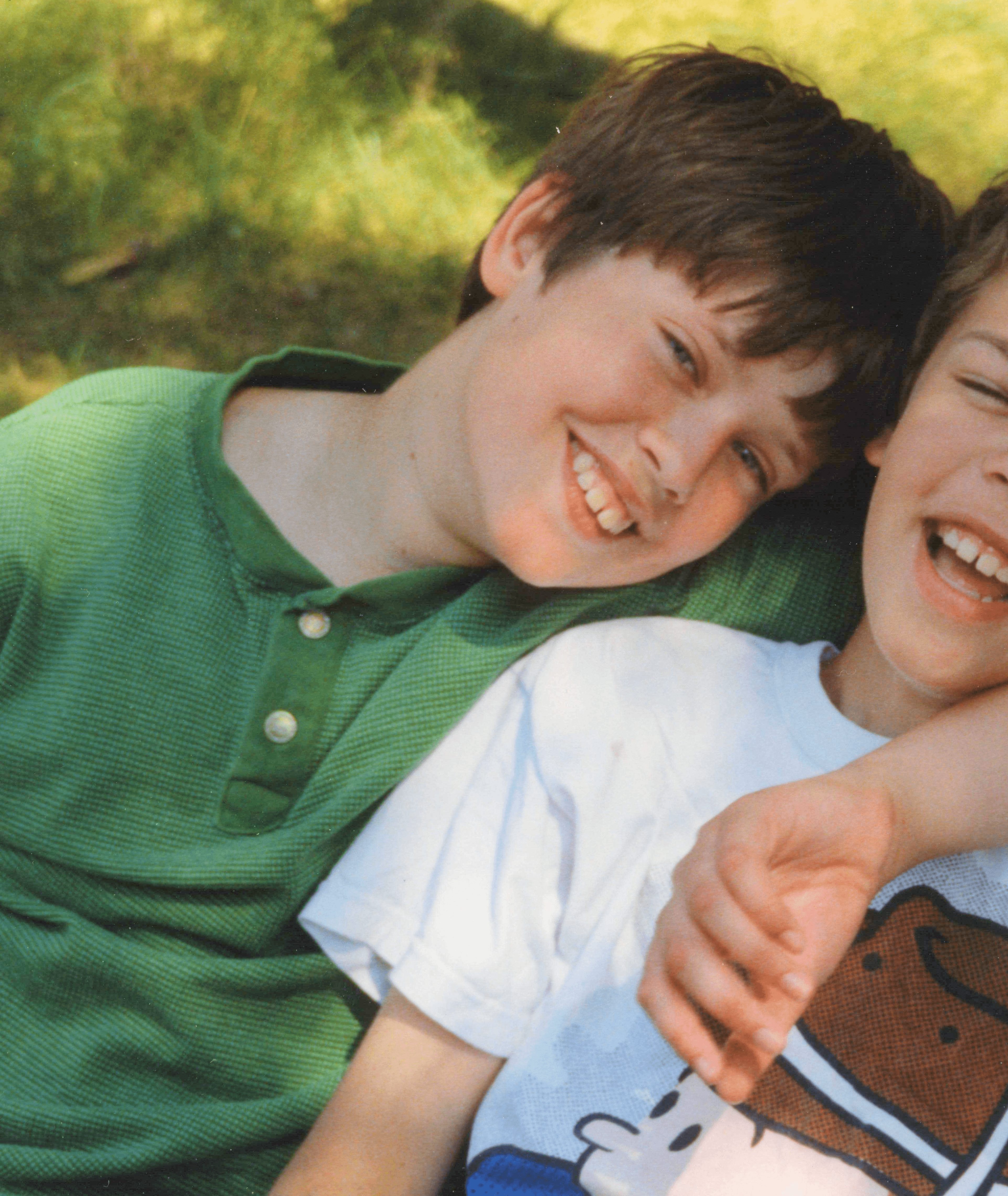 Jan van Wijk as a child