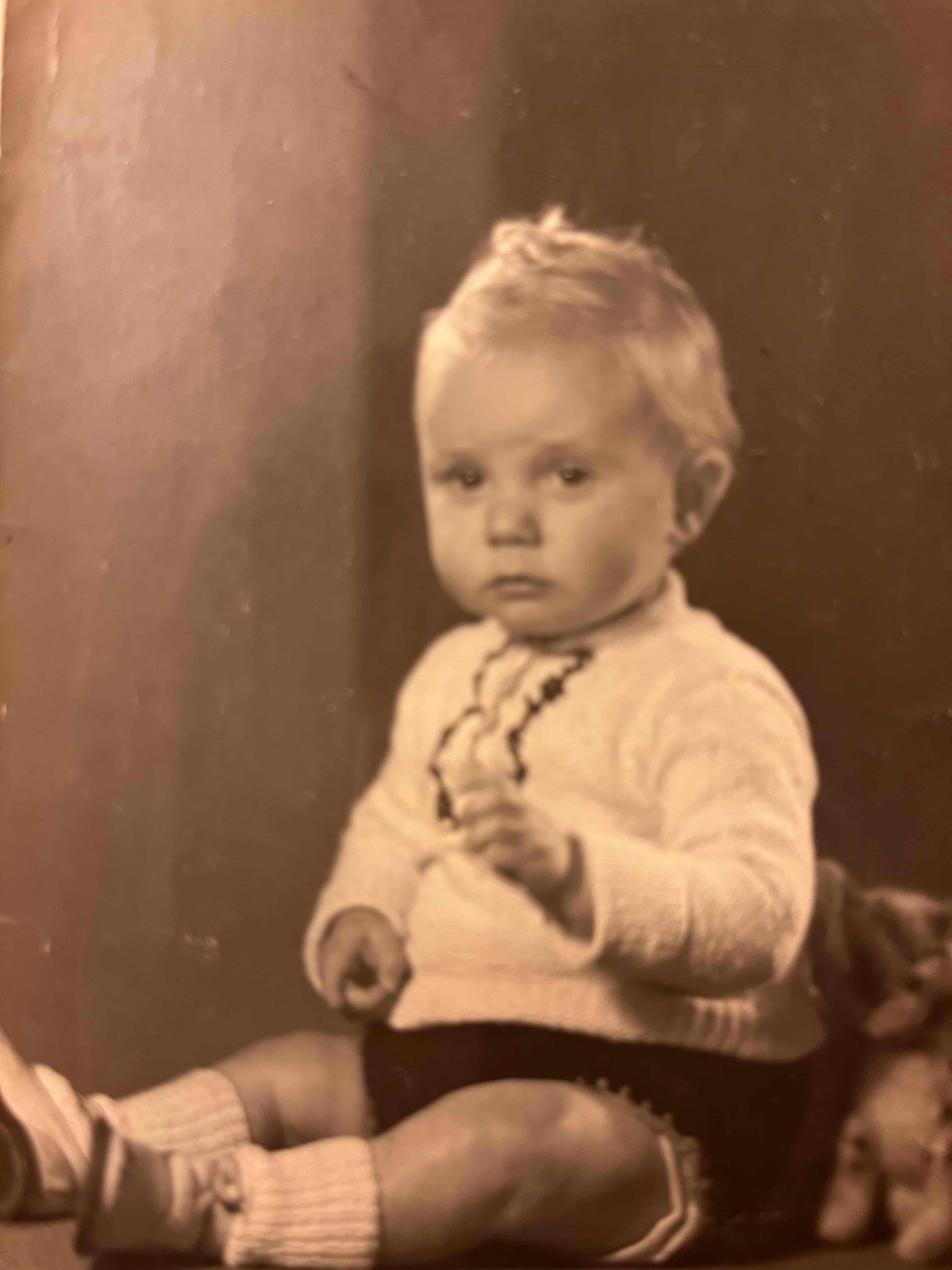 Bob as a child